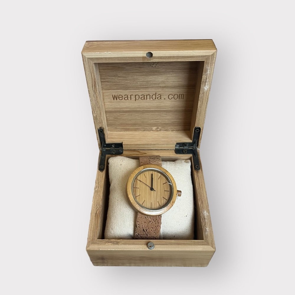 WearPanda the Naturalist Bamboo Cork Watch Eco-friendly